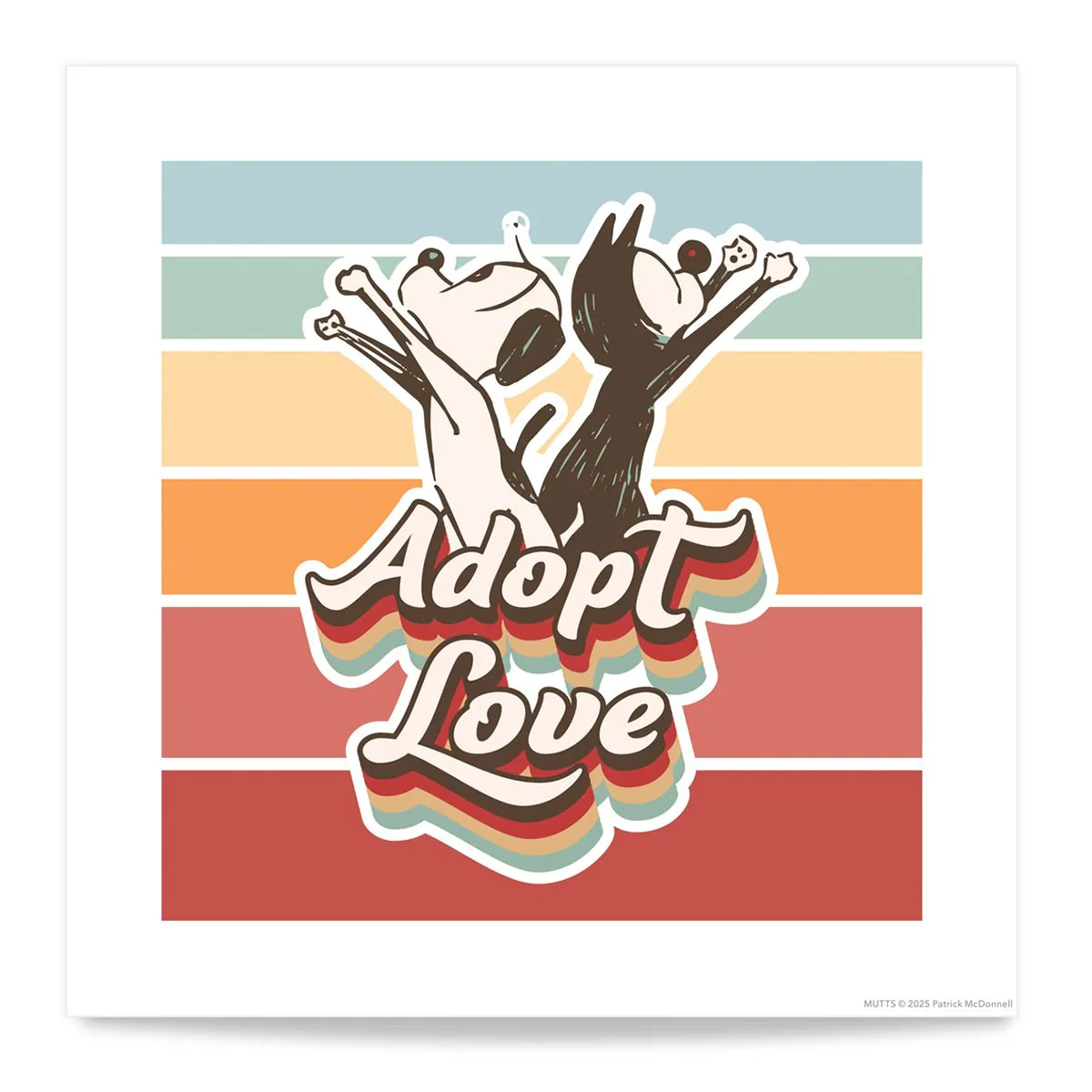 'Adopt Love' Standard Art Print
