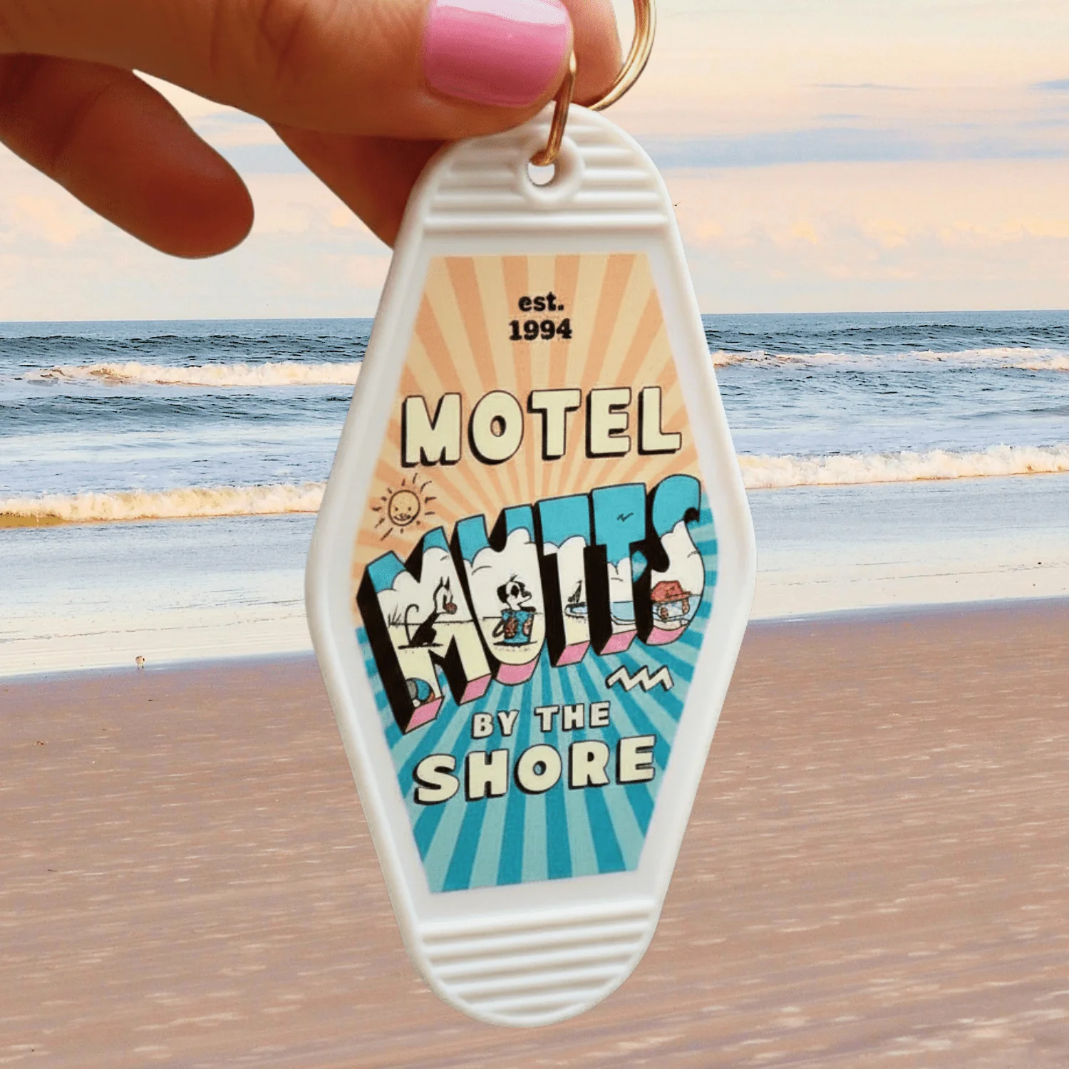 'By the Shore' Motel Keychain - Image 3