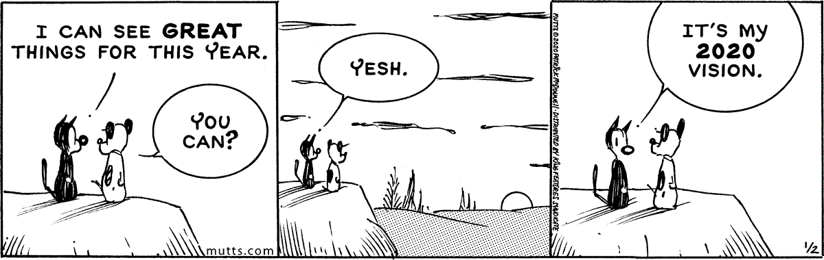 January 2 2020, Daily Comic Strip