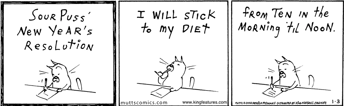 January 3 2008, Daily Comic Strip
