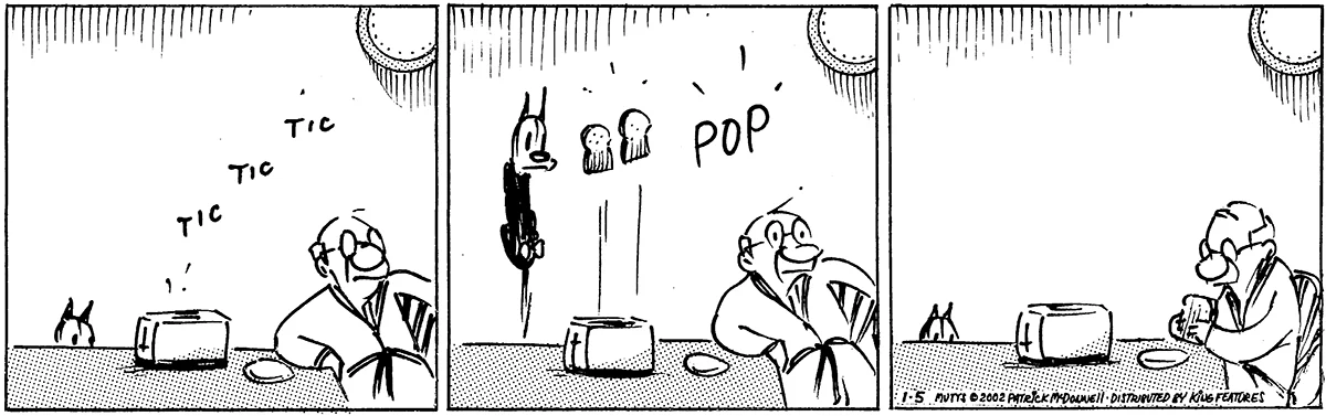January 5 2002, Daily Comic Strip