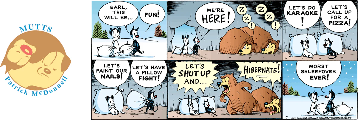 January 5 2020, Sunday Comic Strip