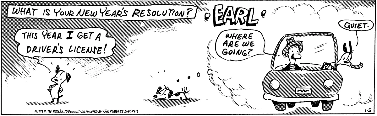 January 5 1998, Daily Comic Strip