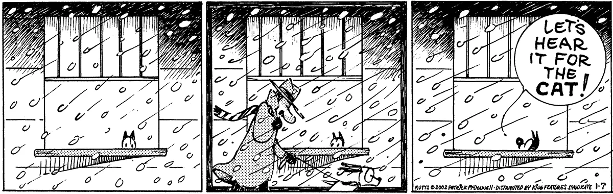 January 7 2002, Daily Comic Strip