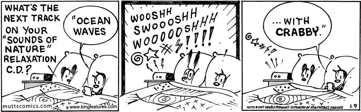 January 9 2007, Daily Comic Strip