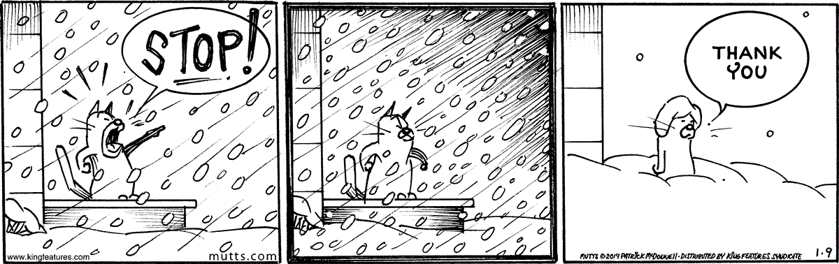 January 9 2019, Daily Comic Strip