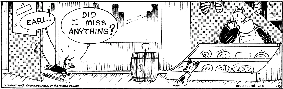 January 15 2005, Daily Comic Strip