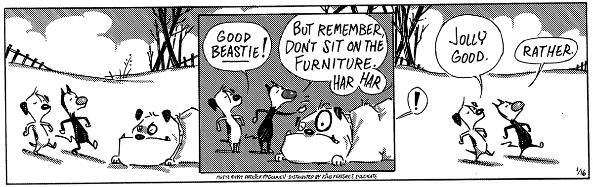 January 16 1997, Daily Comic Strip
