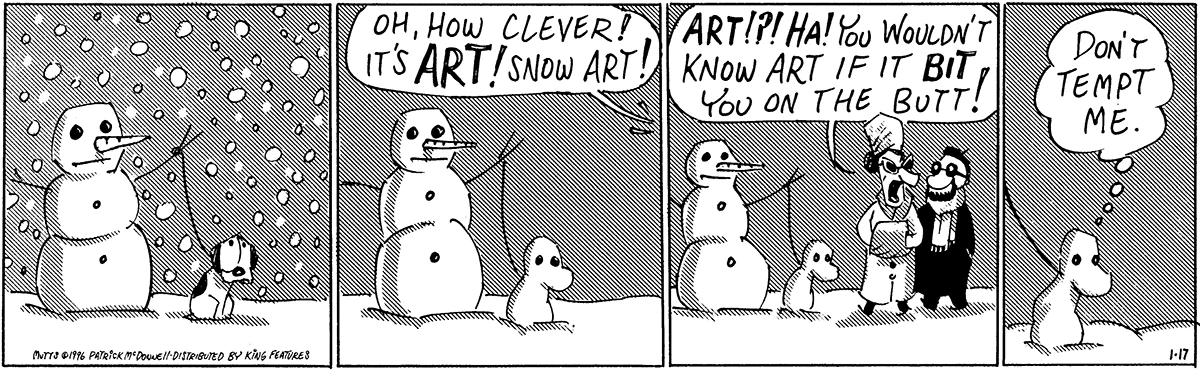 January 17 1996, Daily Comic Strip