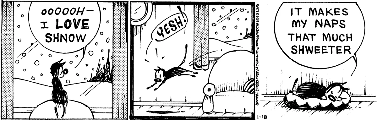 January 18 2007, Daily Comic Strip