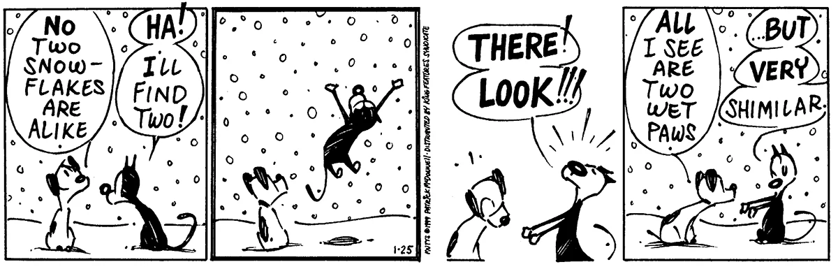 January 25 1999, Daily Comic Strip