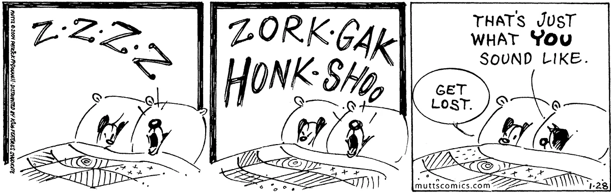 January 28 2004, Daily Comic Strip