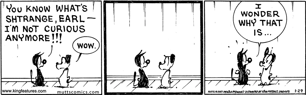 January 29 2007, Daily Comic Strip