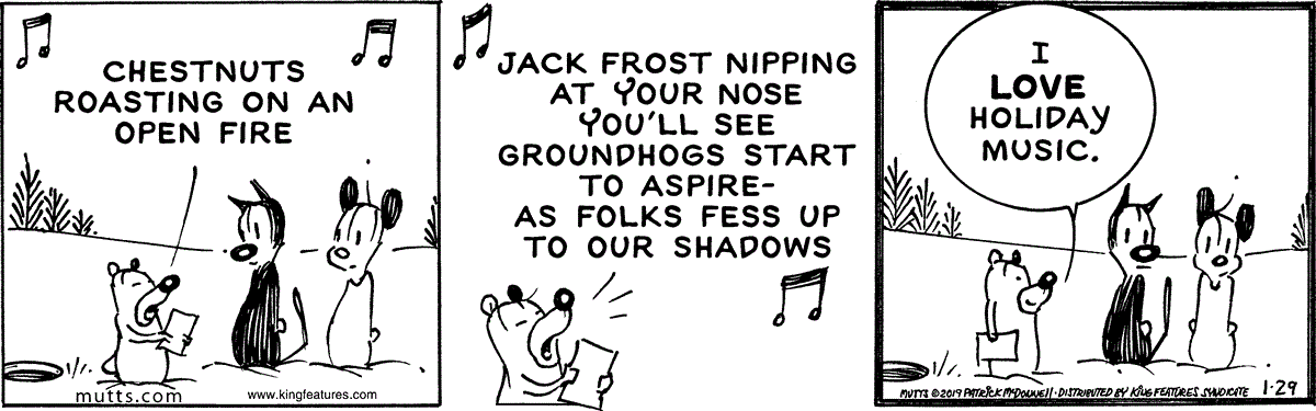 January 29 2019, Daily Comic Strip