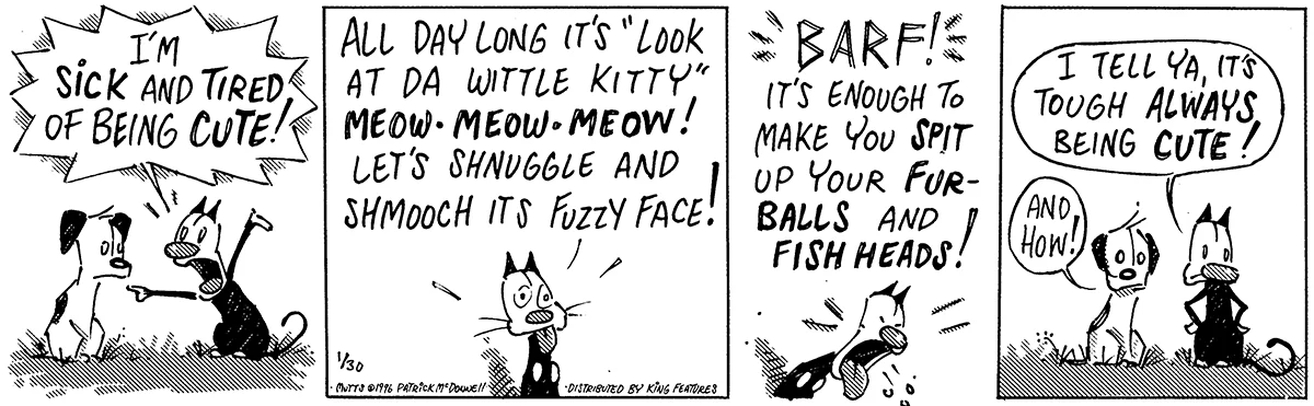 January 30 1996, Daily Comic Strip