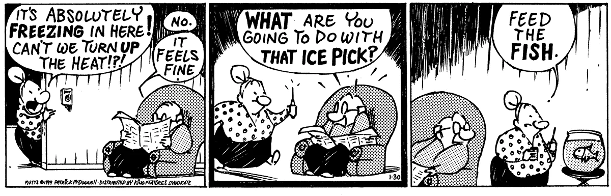 January 30 1999, Daily Comic Strip