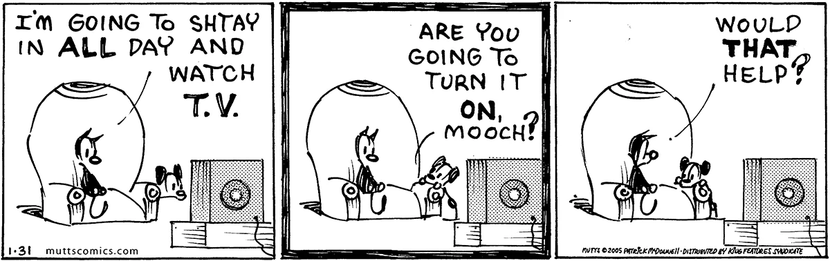 January 31 2005, Daily Comic Strip