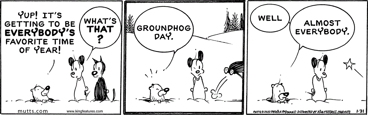 January 31 2022, Daily Comic Strip