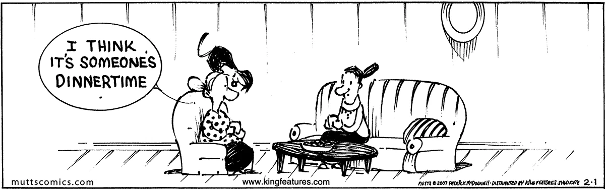 February 1 2007, Daily Comic Strip