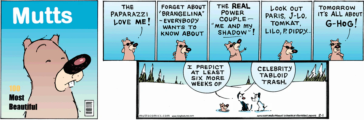 February 1 2009, Sunday Comic Strip