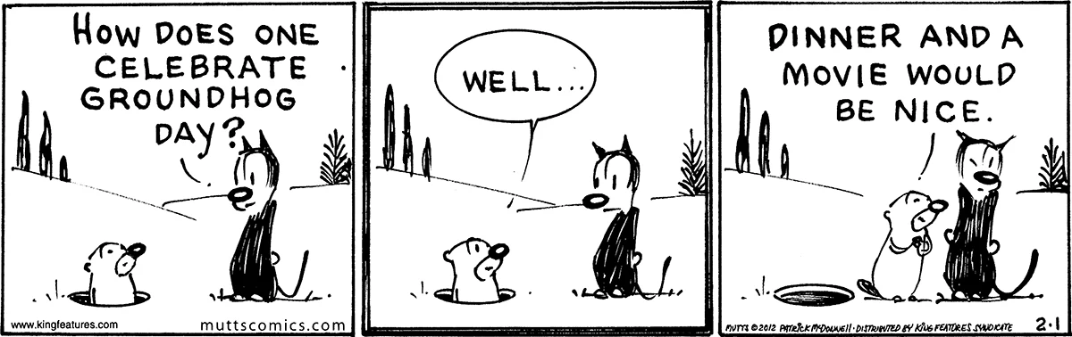 February 1 2012, Daily Comic Strip