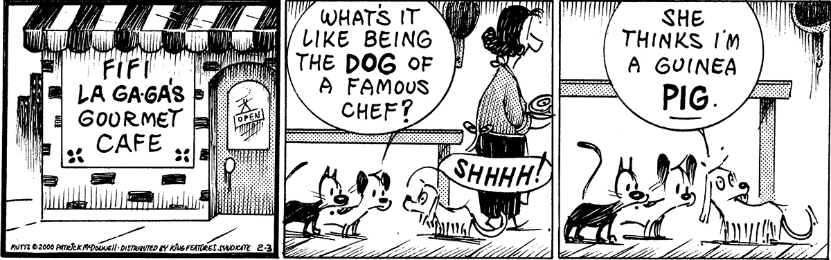 February 3 2000, Daily Comic Strip