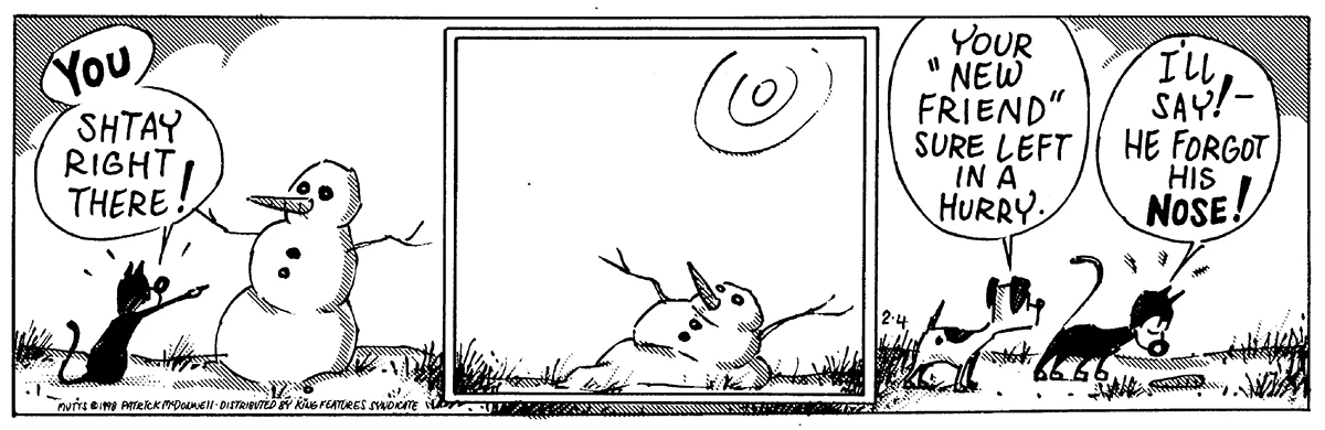 February 4 1998, Daily Comic Strip