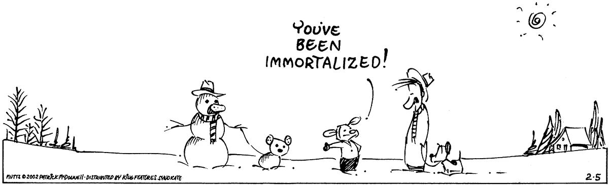 February 5 2002, Daily Comic Strip