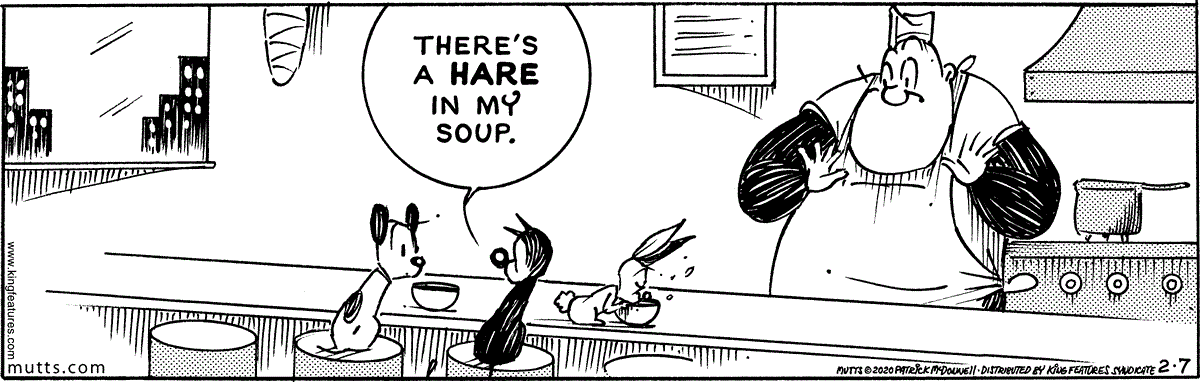 February 7 2020, Daily Comic Strip