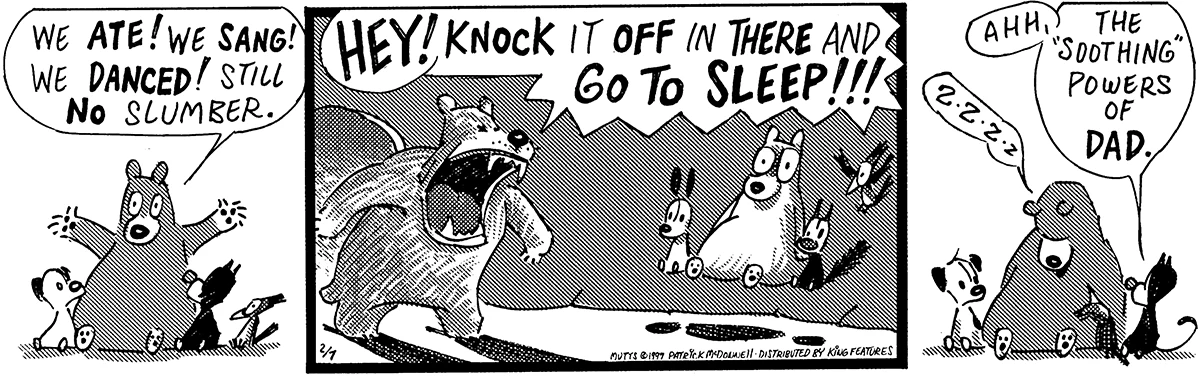 February 7 1997, Daily Comic Strip