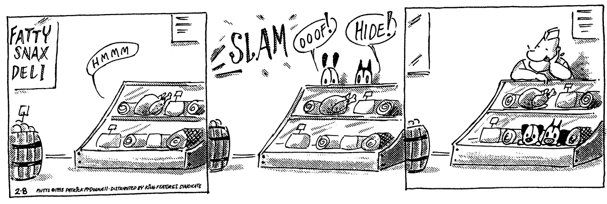 February 8 1995, Daily Comic Strip