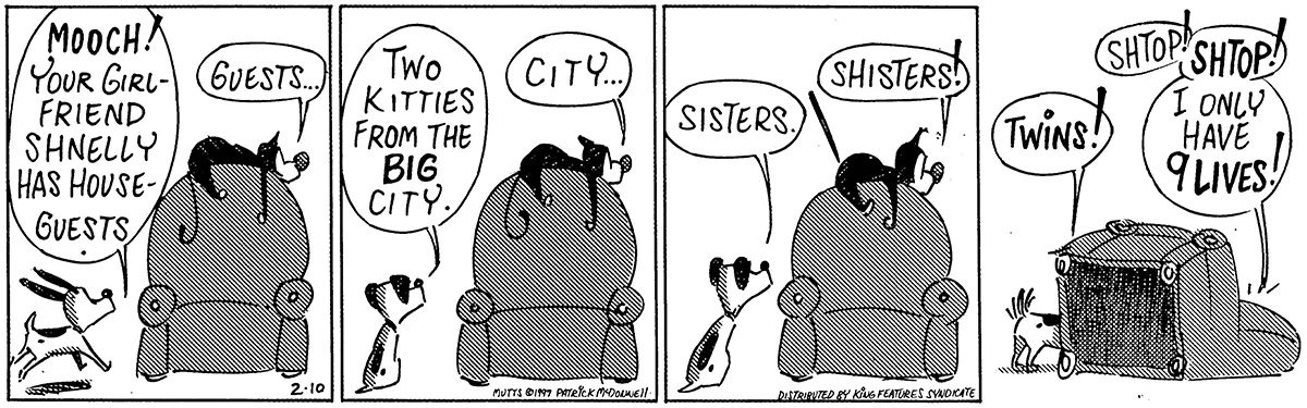 February 10 1997, Daily Comic Strip