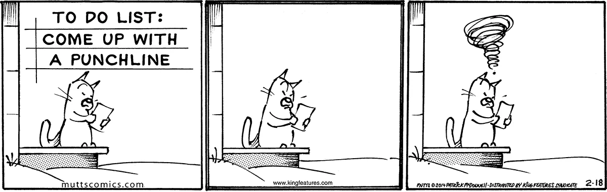 February 18 2014, Daily Comic Strip