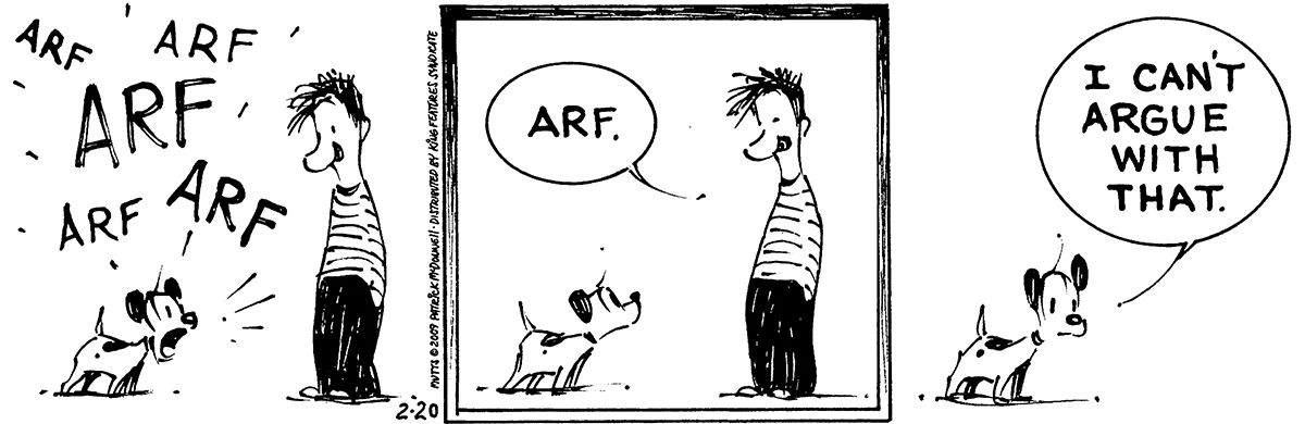 February 20 2009, Daily Comic Strip