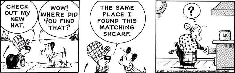 February 20 2016, Daily Comic Strip