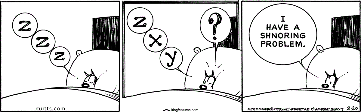 February 20 2020, Daily Comic Strip