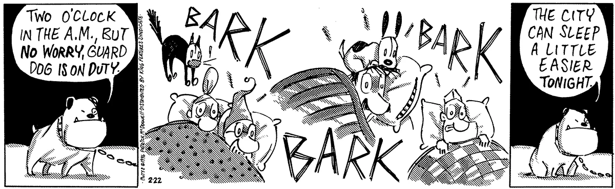 February 22 1996, Daily Comic Strip