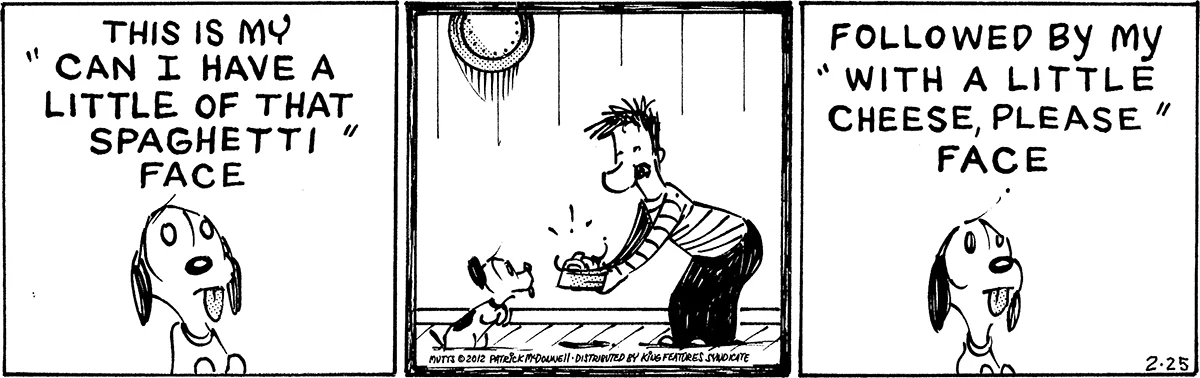 February 25 2012, Daily Comic Strip