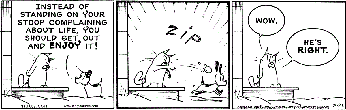 February 26 2021, Daily Comic Strip