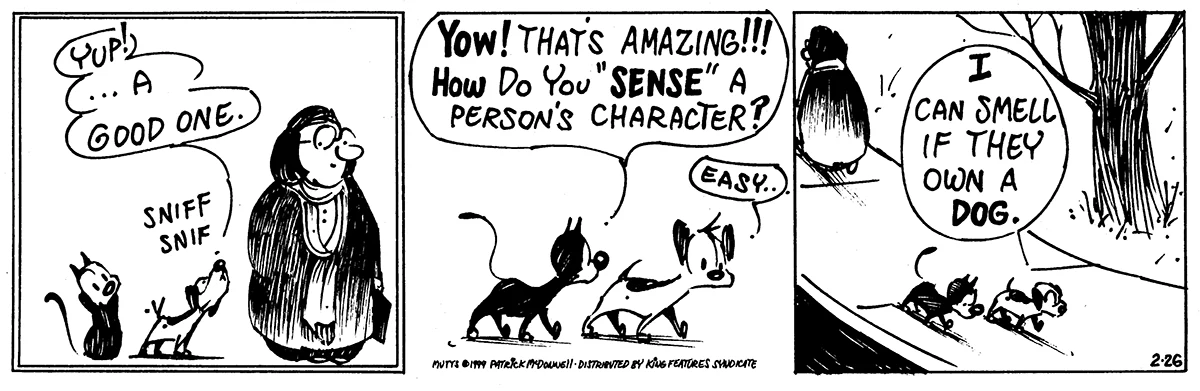 February 26 1999, Daily Comic Strip