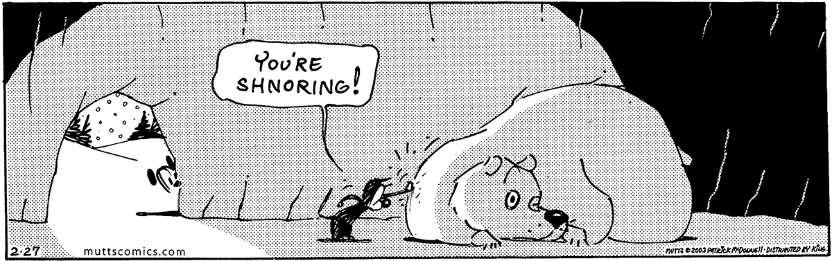 February 27 2003, Daily Comic Strip