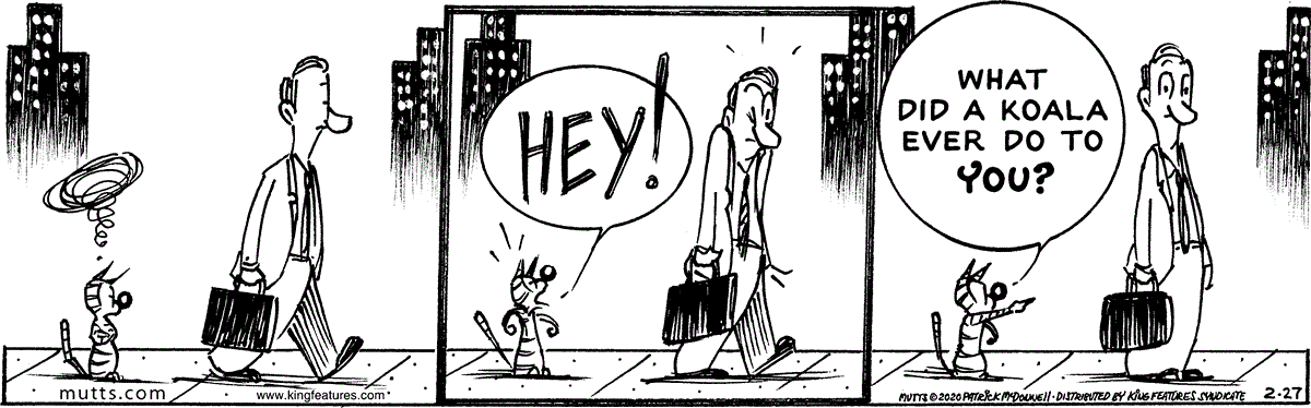 February 27 2020, Daily Comic Strip