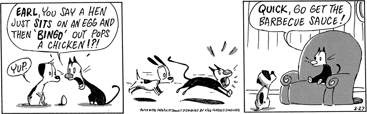 February 27 1996, Daily Comic Strip