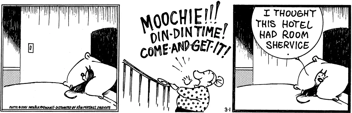 March 1 2001, Daily Comic Strip