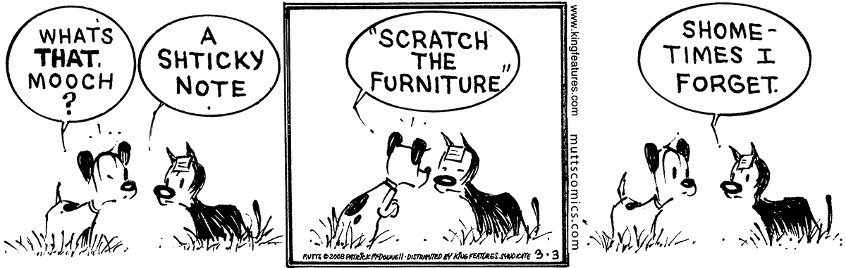 March 3 2008, Daily Comic Strip