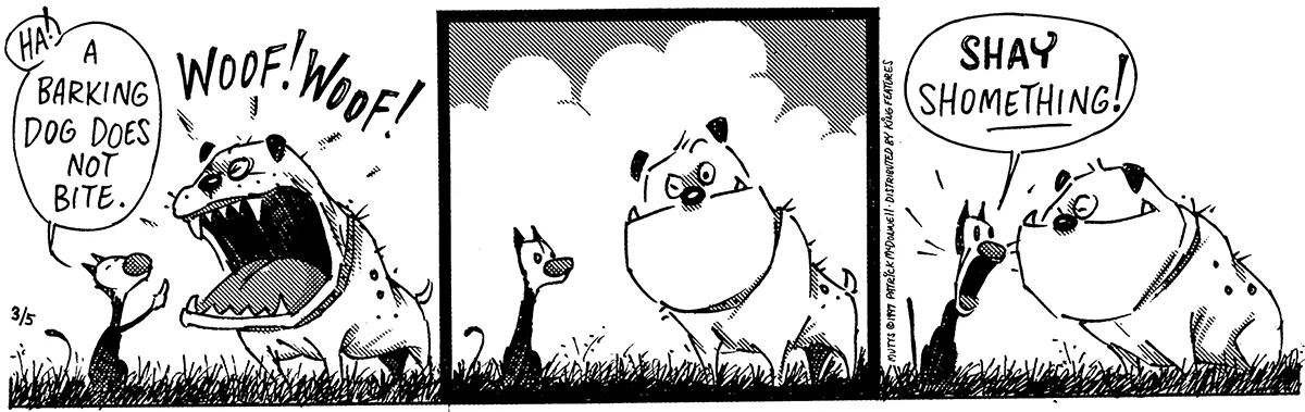 March 5 1997, Daily Comic Strip