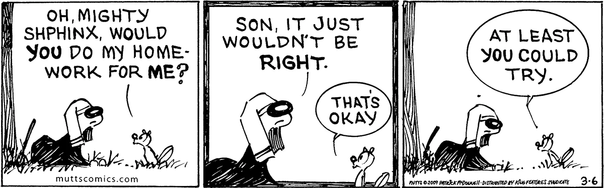 March 6 2009, Daily Comic Strip