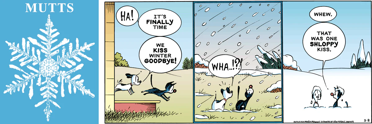 March 8 2020, Sunday Comic Strip