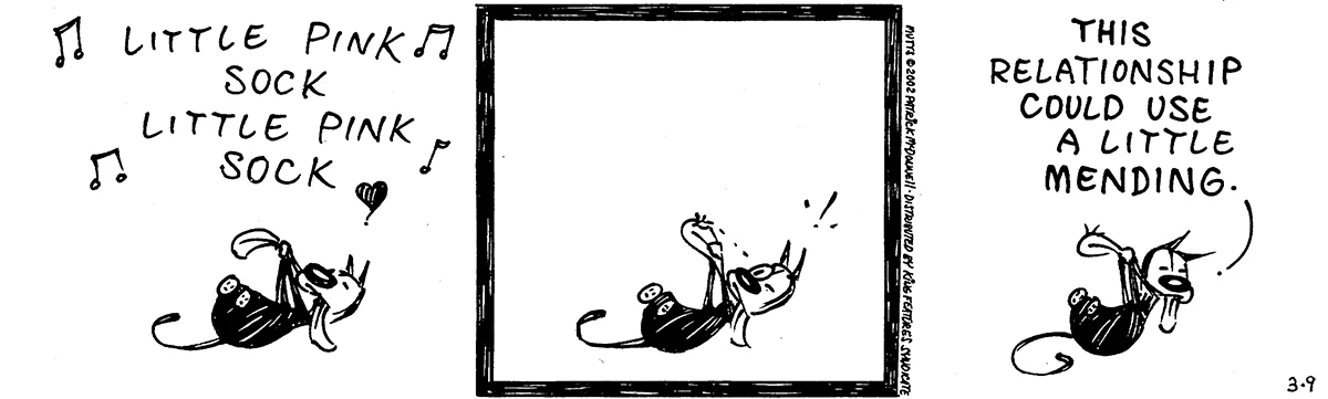 March 9 2002, Daily Comic Strip