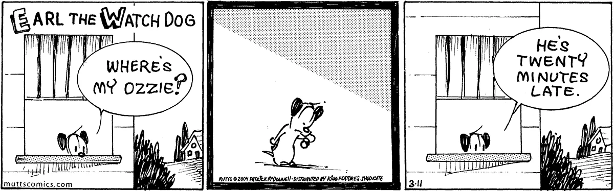 March 11 2004, Daily Comic Strip